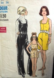 7565 VOG 68 SLVLSS PANTDRESS PANTJUMPER 3 LENGTHS PATTERN 12 34